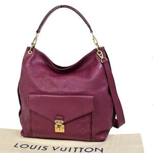 Louis Vuitton Burgundy Shoulder Bag